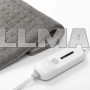 Массажный и согревающий коврик для спины Massaging weighted heating pad в чехле Gray